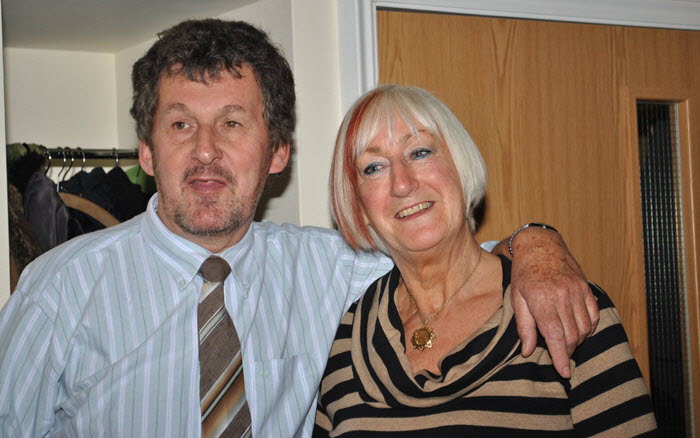 Andy and Liz Twose