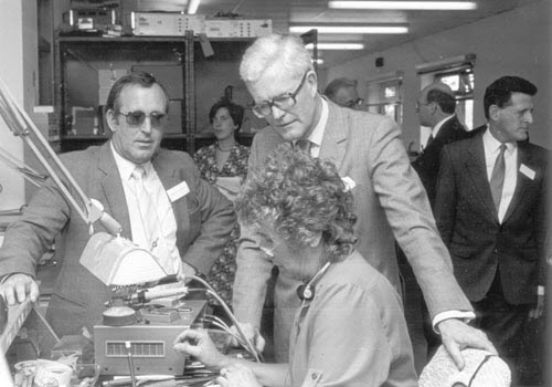c1988 Home Secretary Visit