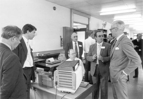 c1988 Home Secretary Visit