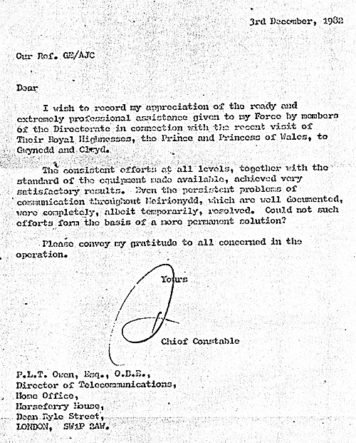 NWP Letter 3 Dec 1982