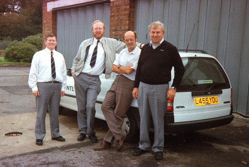 Ray Ramsay, Ian  Haseldine, Brian Buck & Roy Sivyer