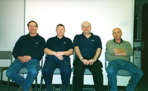 Steve Richards, Ray Ramsay, Roger King & Bryan Santer