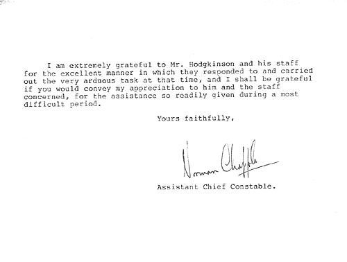 SWP Letter 11 Dec 1984